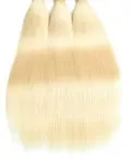 Virgin Platinum Russian Blonde - Straight Bundles