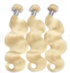 Virgin Platinum Russian Blonde - Body Wave Bundles